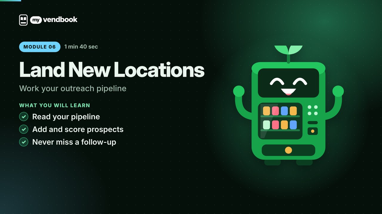 How to Land New Vending Machine Locations
